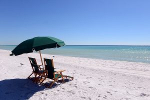 Relax on Florida's beautiful beaches, like this one in Destin, Florida.